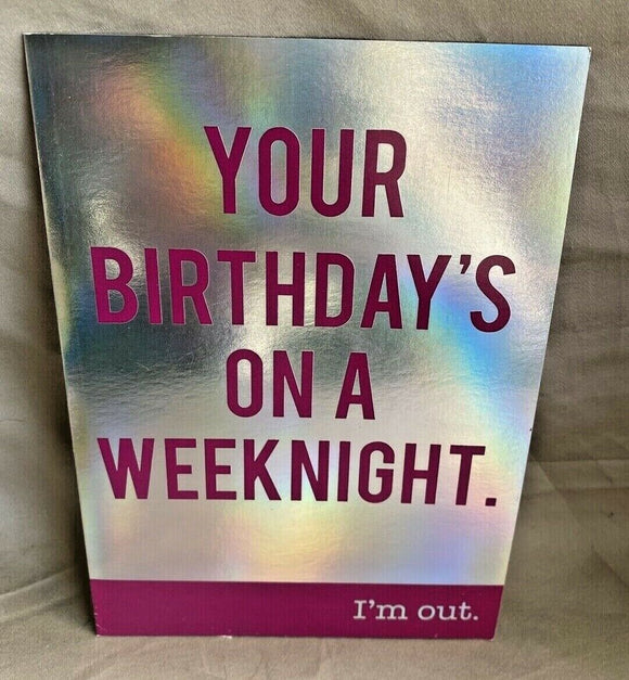 Birthday Greeting Card w/Envelope NEW