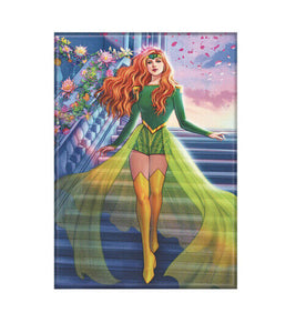 Ata Boy Red 4 Hellfire Gala Jean Grey Bartel 2.5x3.5” Magnet  Marvel