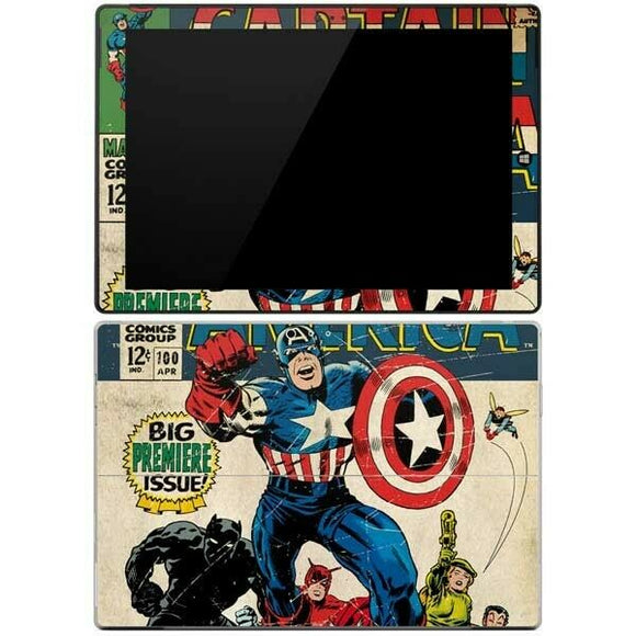 Captain America Big Premier Issue Microsoft Surface Pro 3 Skin By Skinit Marvel NEW