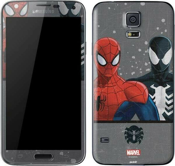 Marvel  Red and Black Spider-Man Galaxy S5 Skinit Phone Skin NEW