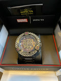 Invicta Black Panther Stainless Steel Quartz Mens Watch 53mm Model 36402 6/3000