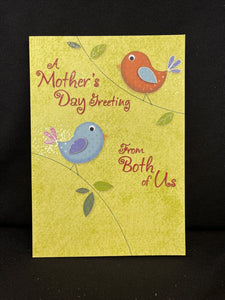 Mother's Day from Both of Us Greeting Card w/Envelope