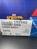 Spiderman Kids Hiker Boot Size 7 Marvel