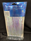Amscan Table Skirt, One Size, Iridescent Shines Luminous Colors