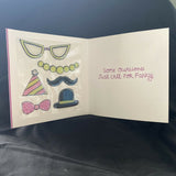 Birthday Greeting Card w/Stickers and Envelope NEW