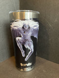 Tervis Triple Walled 20 oz Moon Knight Tumbler W/ Easy Close Lid