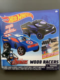 Hot Wheels Tara Toy 2pk Wood Racer - Black Panther / Capt America (58787)