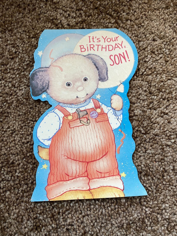 Happy Birthday Son Greeting Card w/Envelope NEW