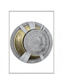 Marvel Studios Moon Knight Wrapped Moon Symbol Magnet Multi-Color