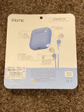 iHome Airpods Case And Magnetic Neckband Baby Blue New