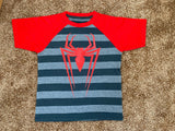 Marvel Spider-Man Boys T-Shirt Red Black Grey NEW