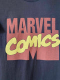 Marvel Comic Book Logo Fitted Jersey T-Shirt Sz X-Large NEW