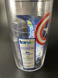 Tervis Marvel Captain America Icon 16oz Double-wall Tumbler W/Travel Lid