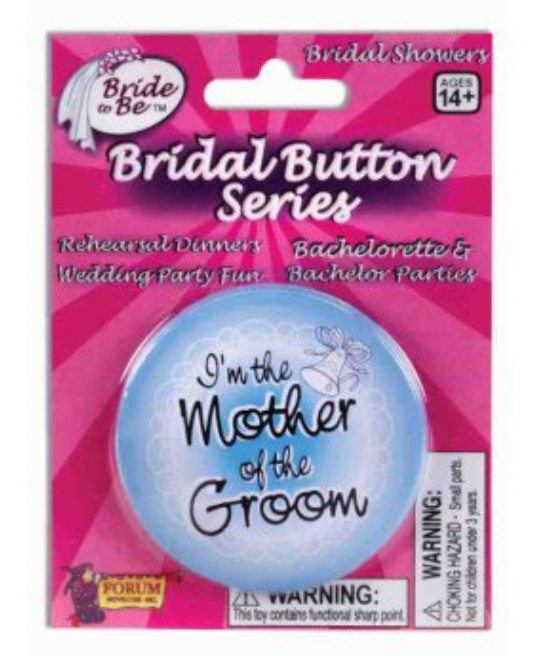Mother of Groom Button 2-1/4 12 Pack