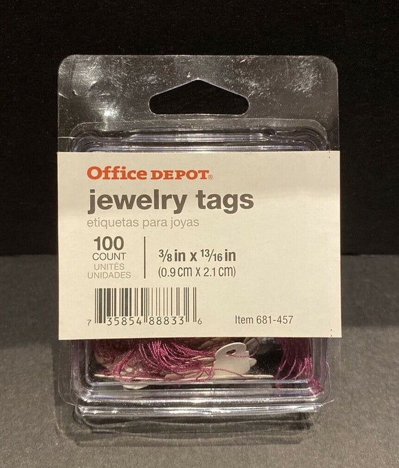 Office Depot Brand Jewelry Tags, 0.38