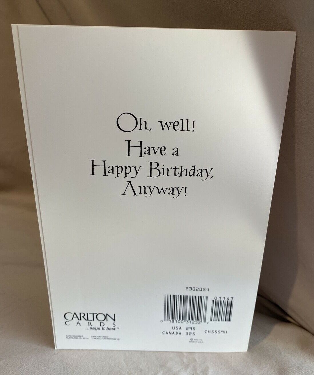 Happy Birthday Greeting Card w/Envelope NEW – The Odd Assortment, image size:1098x1309