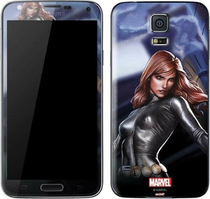 Black Widow Galaxy S5 Skinit Phone Skin Marvel NEW