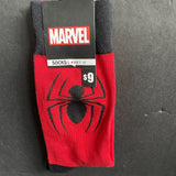 Mens Spiderman Socks sz 7-11 by Zing Pop Culture