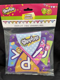 Shopkins HAPPY BIRTHDAY Spell Out Banner 6ft Party supply Decoration