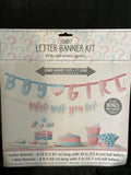 Gender Reveal Banner Baby Shower Decorations Boy or Girl Party Supplies