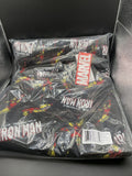 Marvel Mens Iron Man Allover  Print Lounge Pajama Pants XXL