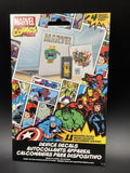 Marvel Comics Decals-Devices Computers, Lockers, 4 Sheets w/ 11 Assorted Designs