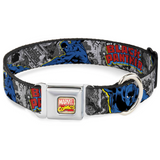Dog Collar AVA - MARVEL COMICS LOGO FULL COLOR -Large 15"-26"WMC063