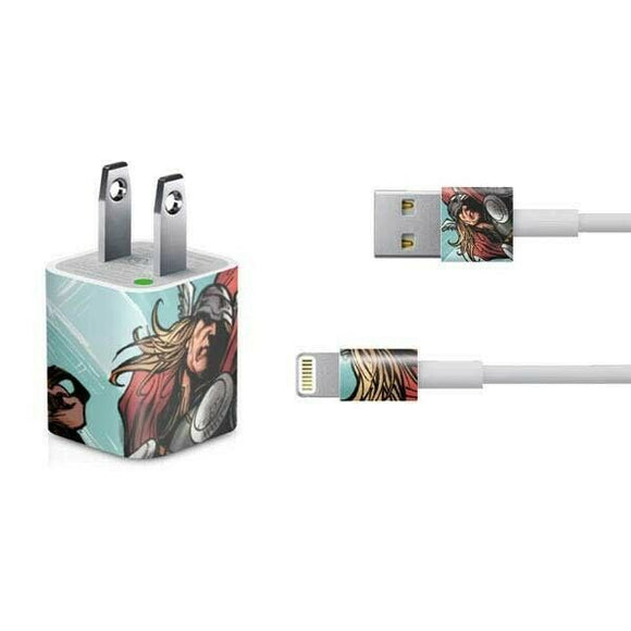 Marvel Thor Punch iPhone Charger Skin By Skinit NEW