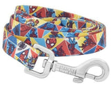 Marvel Spiderman Comics Dog Leash Size SM 6ft length 5/8” Wide