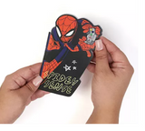 Yoobi | Marvel Multicolor Spider-Man 35-Piece Activity Set