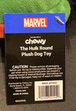 Chewy The Hulk Round Plush Dog Toy
