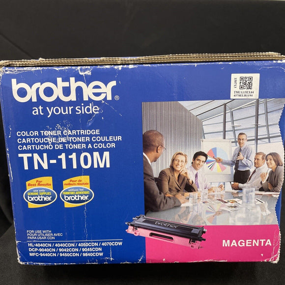 NEW OEM Brother HL-4040CN/4050CDN & MFC-9440CN TN-110M Magenta Toner Ink