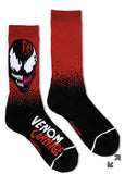 Marvel Venom Carnage Athletic Socks Mens Shoe Size 8-12