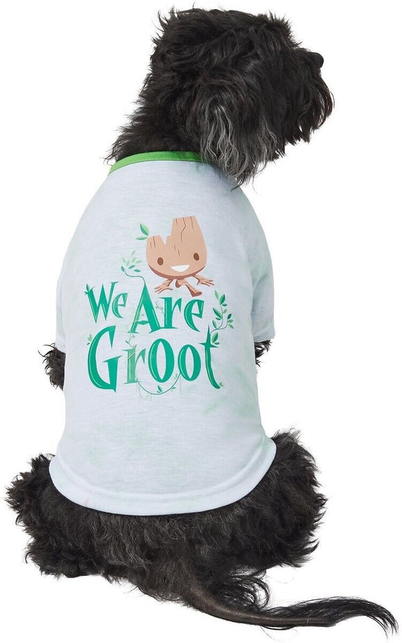 Marvel 's We Are Groot Tie Dye Dog & Cat T-shirt Size XXXL