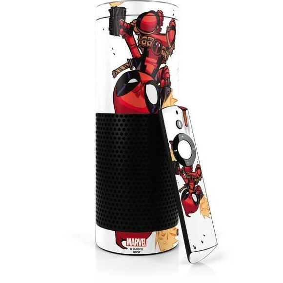 Marvel Deadpool Baby Fire Amazon Echo Skin By Skinit NEW