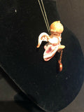Pink Jade Prayer Angel Orn by the Encore Group made by Russ Berrie NEW