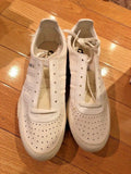 Adidas Vintage Meteor S 52090 White White Track Shoe With Spikes NEW