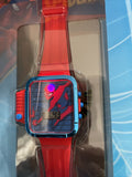 Spiderman Kids LCD Watch w/ Flashlight on Watch