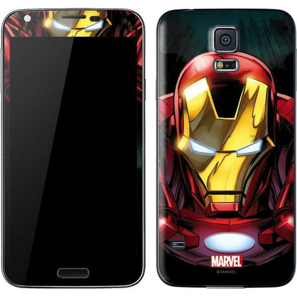 Ironman Close Up Galaxy S5 Skinit Phone Skin Marvel NEW