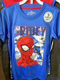 Marvel Spiderman Camouflage 3pc Set Shorts, Tshirt & Tank Top Kids Size 7