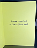 Cheer Up (Funny) Greeting Card w/Envelope
