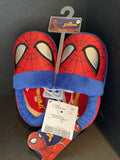 Marvel Spiderman Child  Plush Slippers Size 7/8