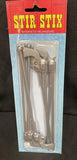 Collectible Swizzle / Stir Stix drink Stirrers Party Straw Collectors Stirrers