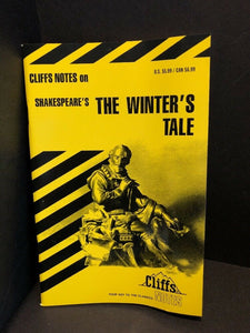 Cliffs Notes Shakespeare's THE WINTER'S TALE Brand NEW
