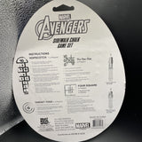 Marvel Avenger 2x Jumbo Chalk & Chalk Holders w/2 Bean Bags For Hopscotch Game
