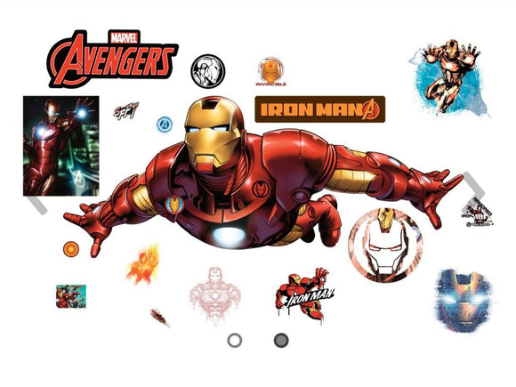 FATHEAD Marvel Comics Avengers Assemble Iron Man 2015 Wall Decal - 96-96162 NEW