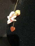 Pink Jasmine Prayer Angel Orn by the Encore Group made by Russ Berrie NEW