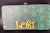 Buckle Down Marvel Chibi Thor Pose + Loki Logo Hinged Wallet