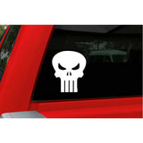 NIP Marvel Comics Punisher Classic Skull Logo Die-cut Decal Weather Resistant