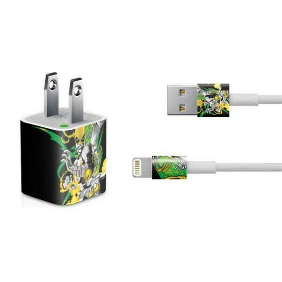 Marvel Defender Iron Fist iPhone Charger Skin By Skinit NEW